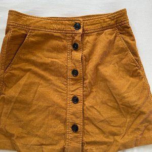 Corduroy Skirt - Back to School